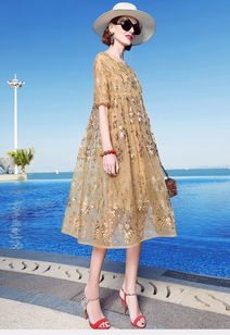 零庫存代賣模式下，如何高效進貨歐奈拼接連衣裙